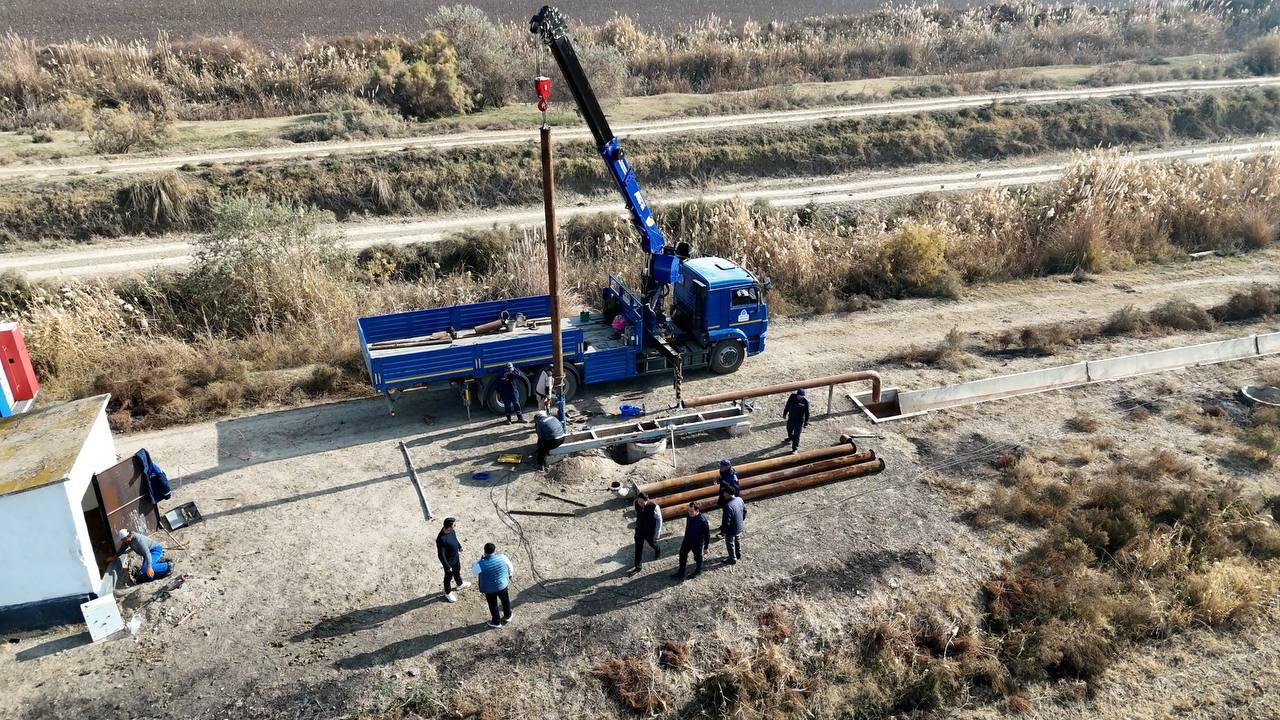 Түркістан облысында 700-ден астам тік дренаж ұңғыма қалпына келтіріледі