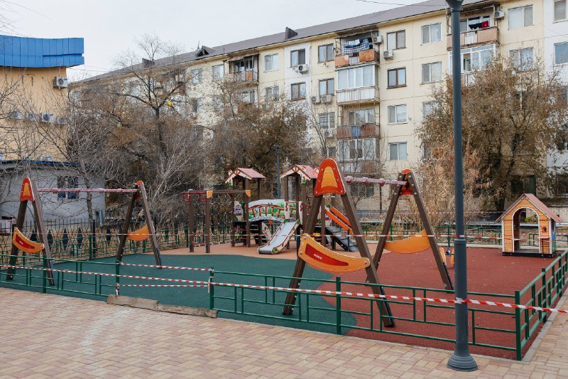 Халық   қатысатын   бюджет:  Өңірде 44 нысанда   ойын және спорт алаңдары салынуда