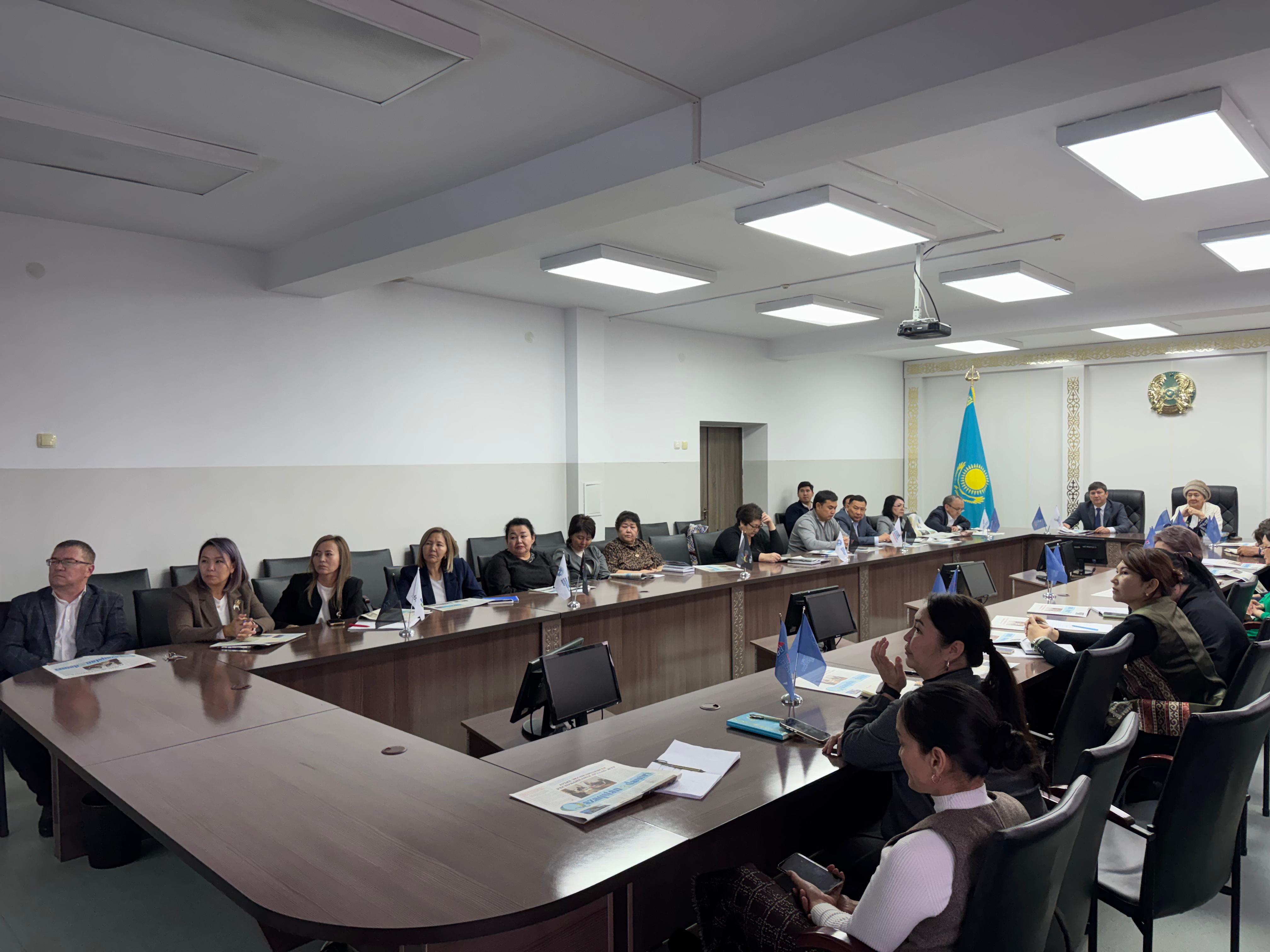 «Ауыл тағдыры - ұлт болашағы» атты дәстүрлі экспедициясы Жамбыл политехникалық жоғары колледжінде 