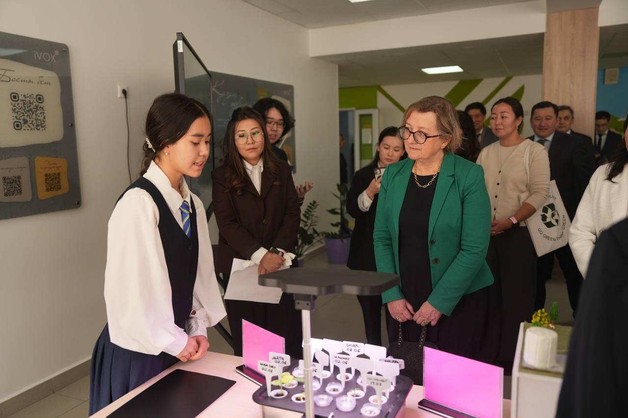 Астана қаласы мен Ақмола облысының 150 мыңнан астам оқушысы «Суды үнемде – болашақты сақта» тақырыбындағы су үнемдеуге арналған экосағатқа қатысты