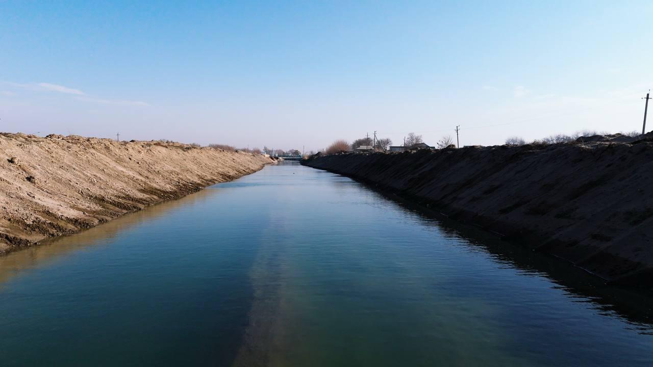 Түркістан облысының Жетісай ауданында магистральды каналдар 40 жылдан кейін алғаш рет тазартыла бастады
