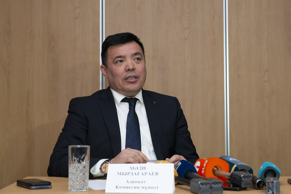 Мәди Мырзағараев соттың санкциясынсыз ұстау мерзімін 72 сағаттан 48 сағатқа дейін қысқартуды ұсынды