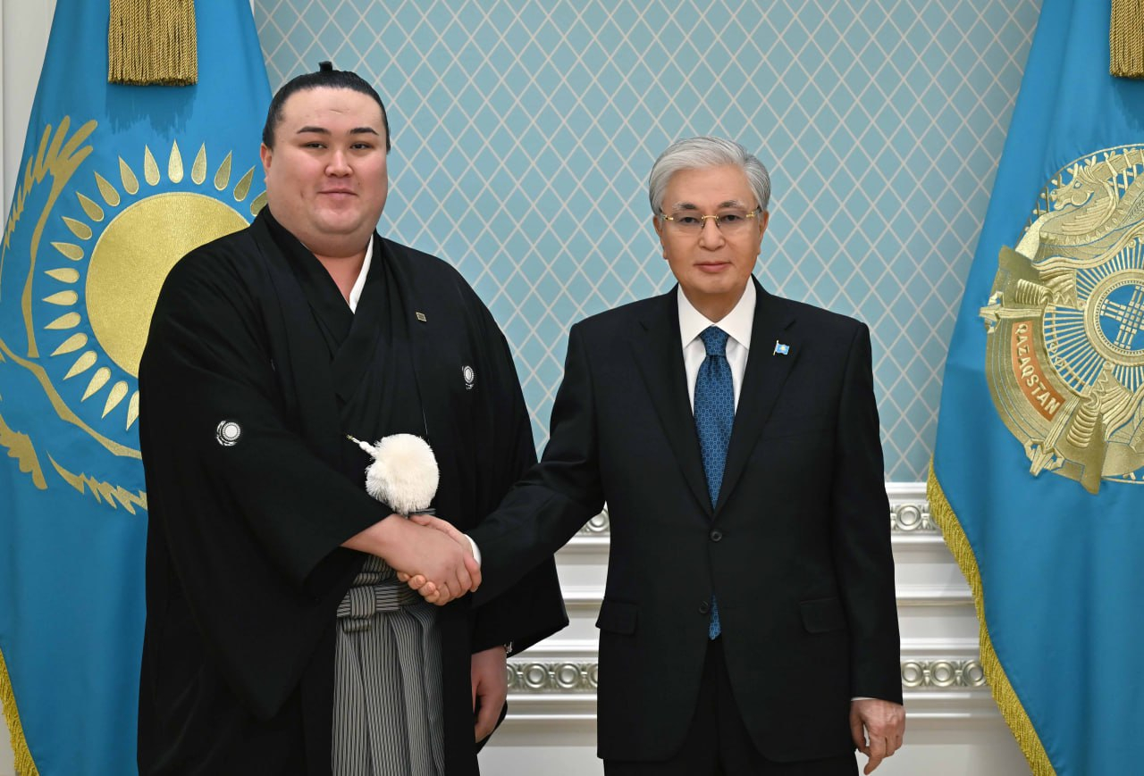 Мемлекет басшысы  сумошы  Ерсін Балтағұлды  қабылдады