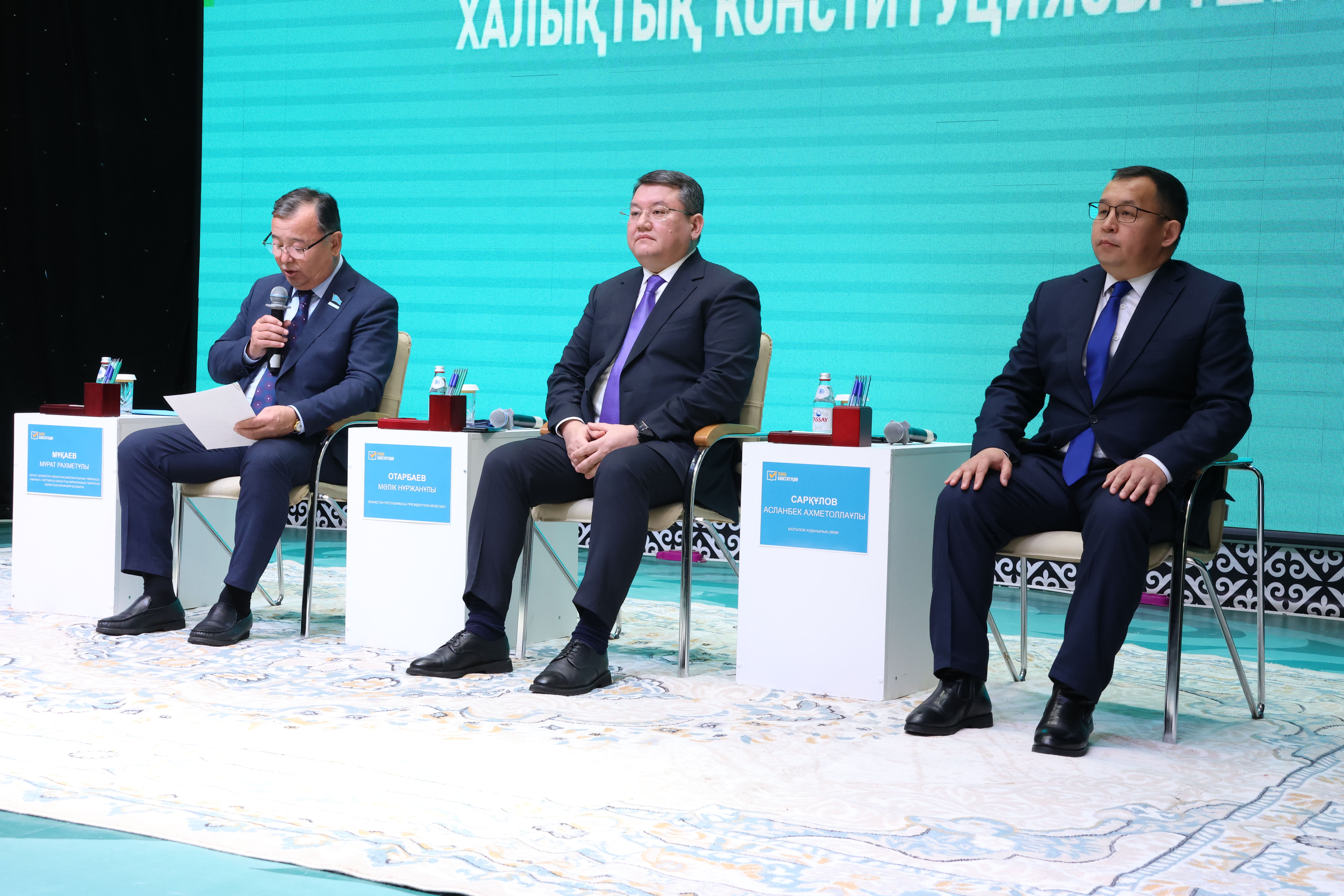 Президент   кеңесшісі Казталов ауданында болды