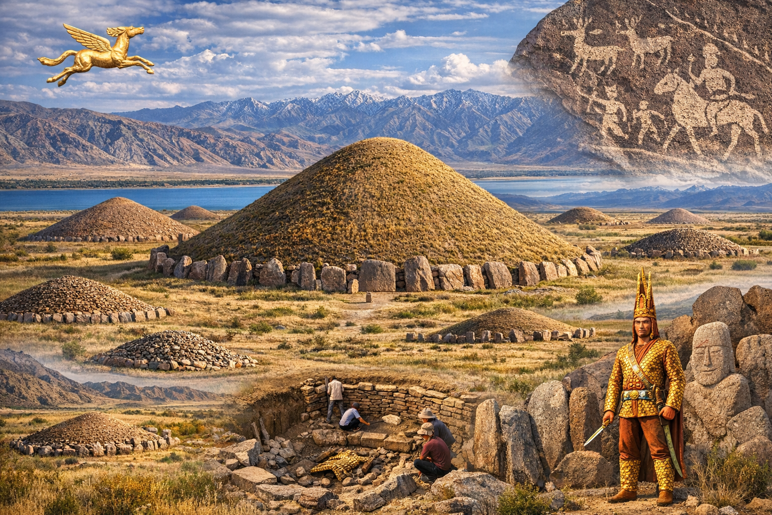 Бесшатыр қорғандары: тарихи құндылық