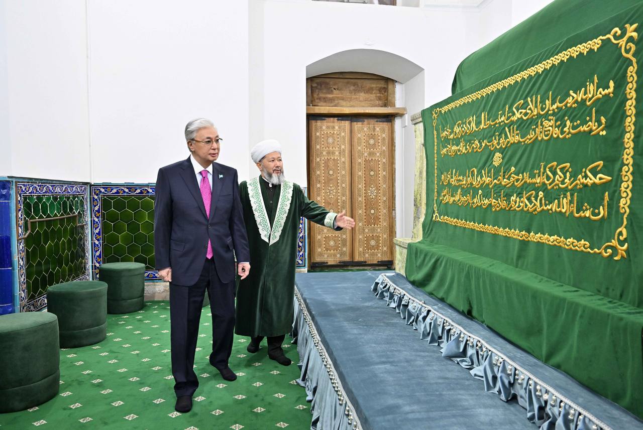 Түркістан облысы  Президент:   «Менің Түркістанға ықыласым ерекше»