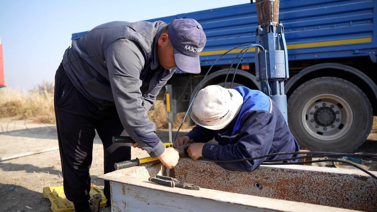 Түркістан облысында 512 тік дренаж ұңғымасын қалпына келтіру жұмыстары аяқталуға жақын