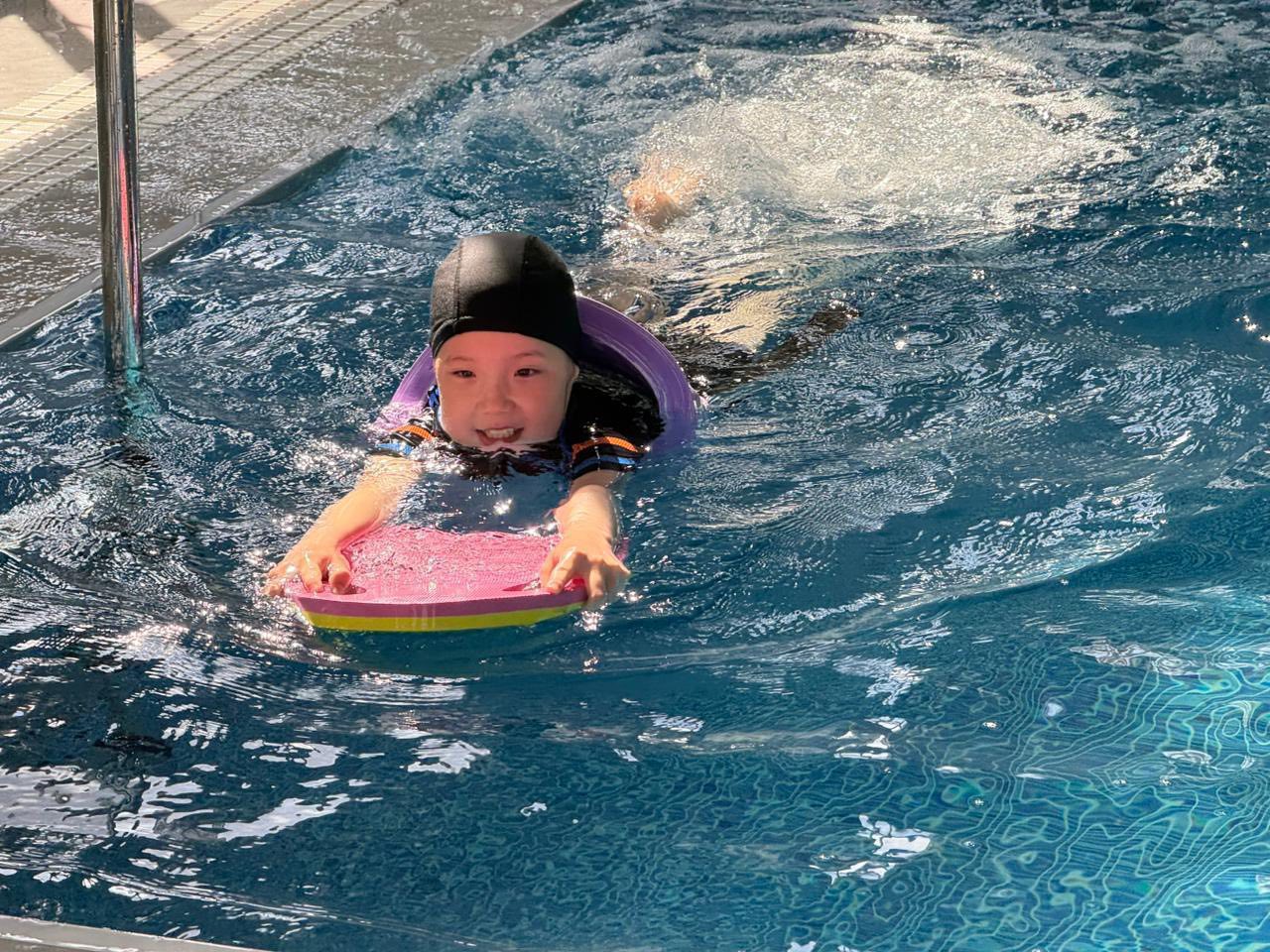 Мақат ауданында ашылған сауықтыру бассейні 