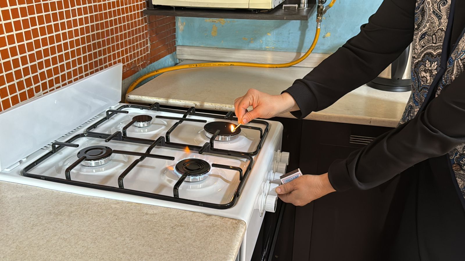 Теміртауда тағы бір ауданға газ жеткізілді