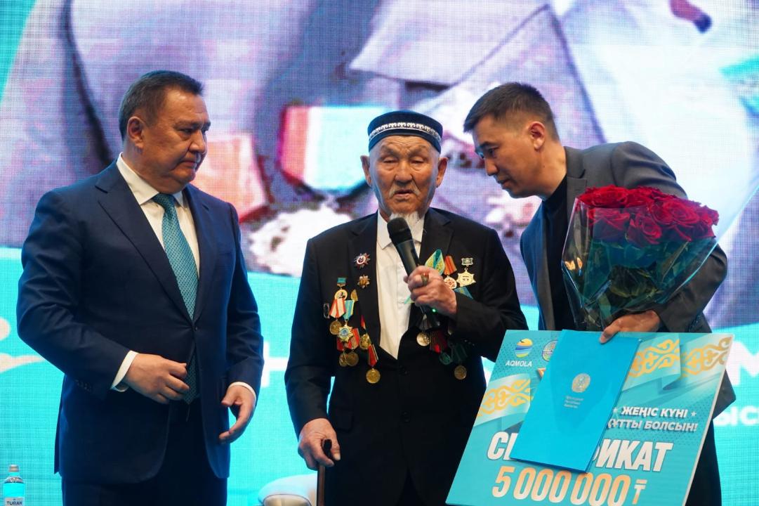 Соғыстан қалған жалғыз майдангерді  ұлықтады