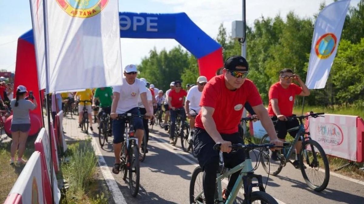 «Астана – есірткісіз қала» велошеру өтті