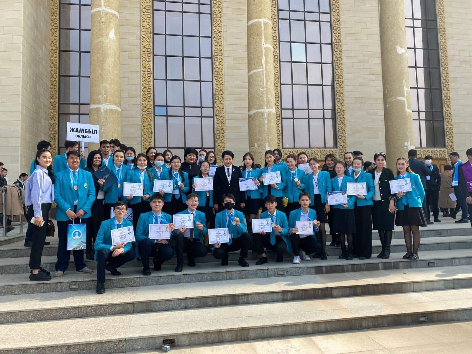 БІЛІМДІЛЕР БӘЙГЕСІНДЕ ЖАҚСЫ НӘТИЖЕГЕ ЖЕТТІК