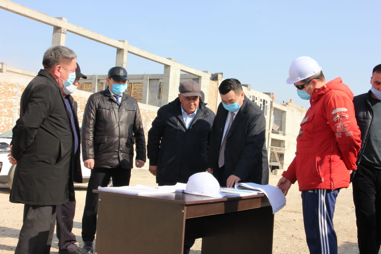 МЕКТЕП ҚҰРЫЛЫСЫ ЖҮРГІЗІЛУДЕ