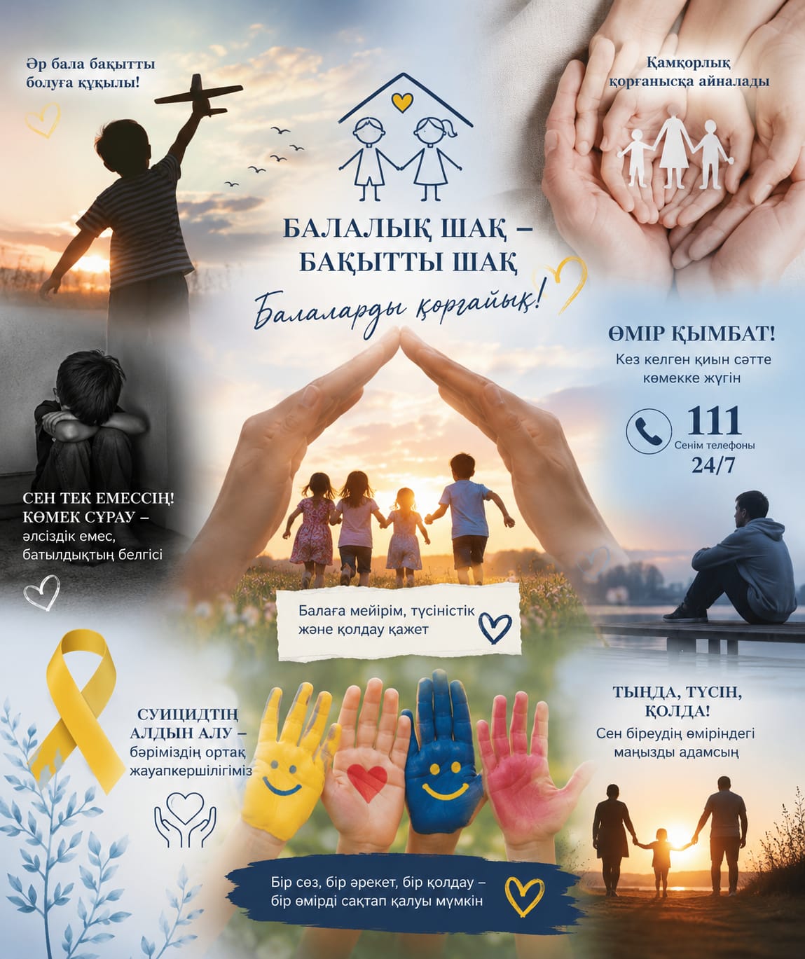 Балаларды қорғауға басымдық берейік!