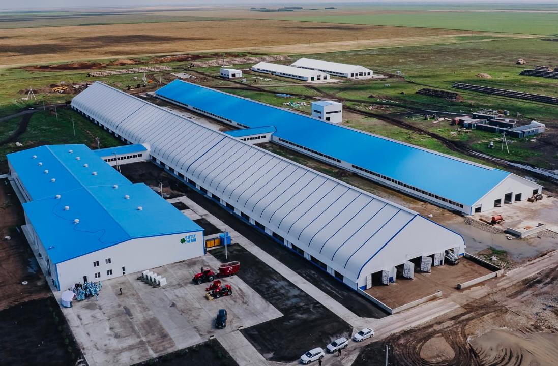 АҚЫН АТЫНДАҒЫ   АУДАНДА ІРІ   МЕГАФЕРМА АШЫЛДЫ