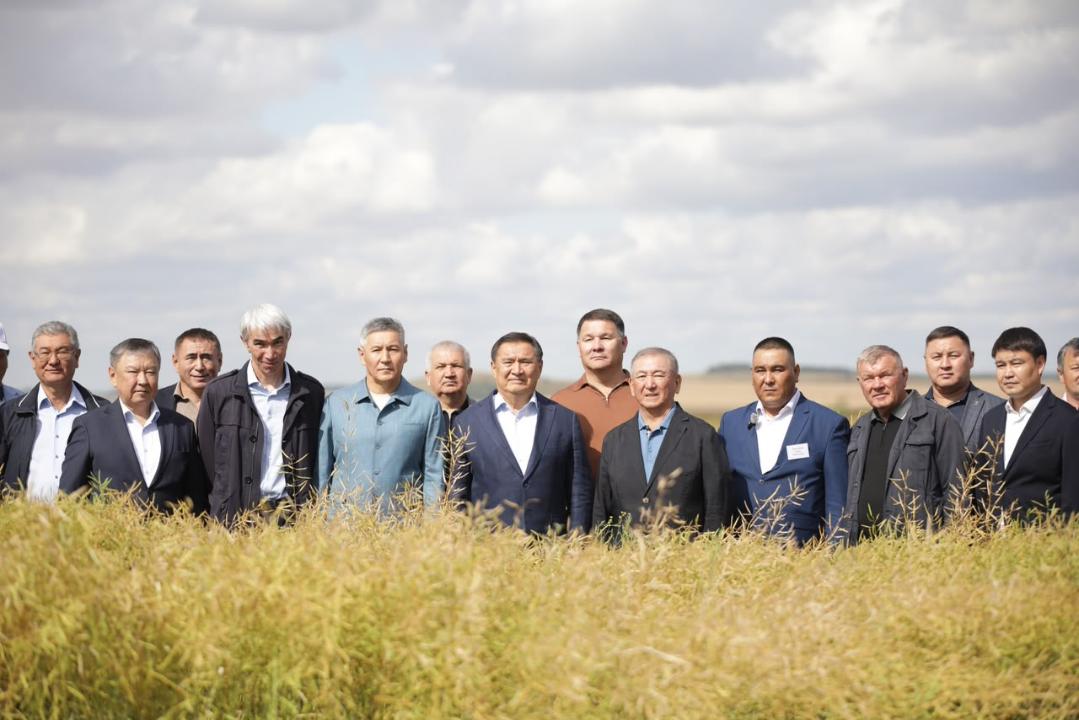  Әкім егіс алқаптарын аралап жүр