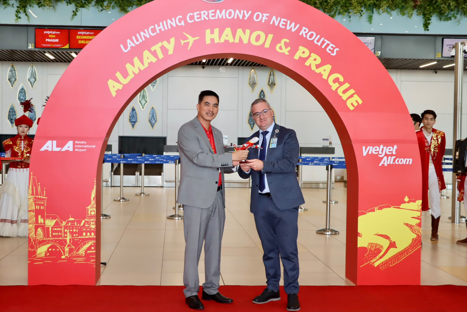 *Алматы халықаралық әуежайы маршруттық желісін кеңейтуде: Vietjet Ханой мен Прагаға рейстерді іске қосты*