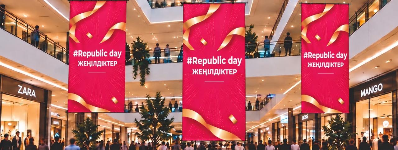 Астанада Республика күніне орай «Republic Day» және «Bereke Fest» акциялары басталады