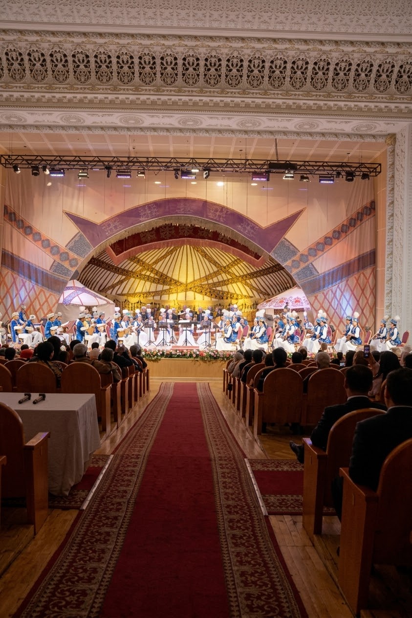 Алматыда Әміре Қашаубаев атындағы республикалық дәстүрлі ән орындаушылар байқауы басталды