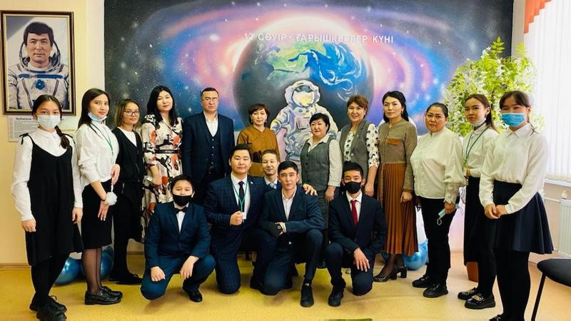 Қарағанды қаласындағы әл-Фараби мектеп-гимназиясының кабинеттеріне Ақжан Машанов пен Тоқтар Әубәкіровтың есімдері берілді