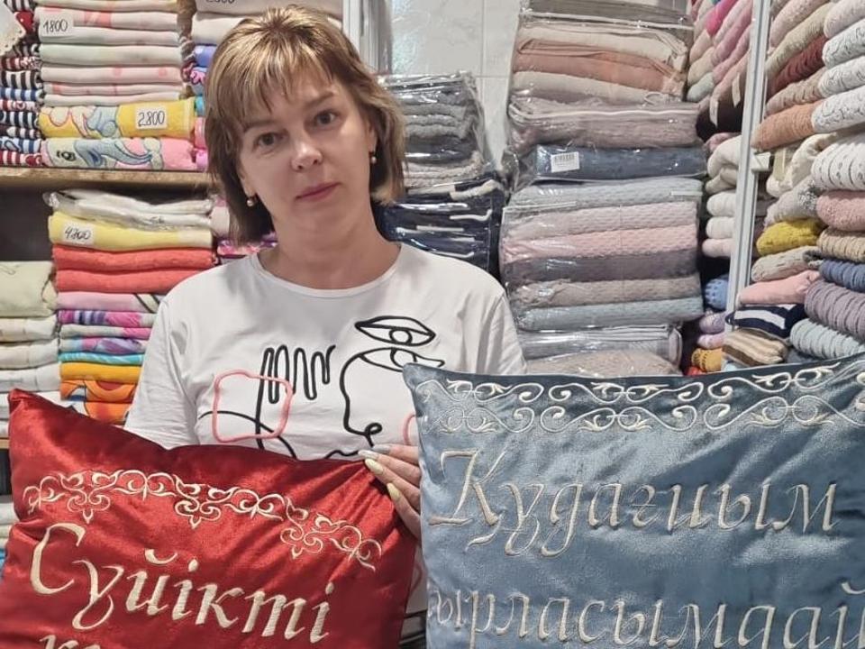 Теміртаулық кәсіпкер дәстүрлі ұлттық тоқыма өндіреді