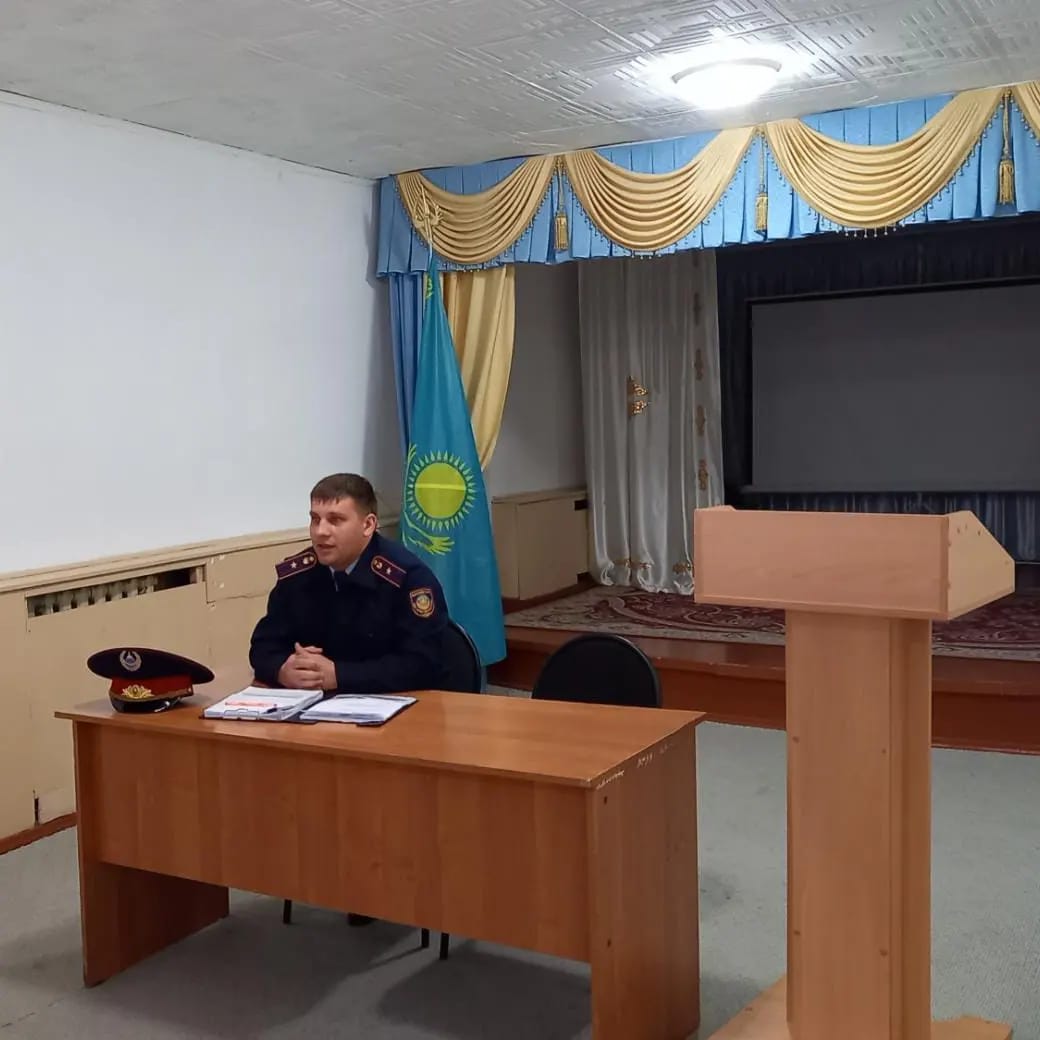 Студенттерге ҚАЖ саласы туралы ақпарат берілді