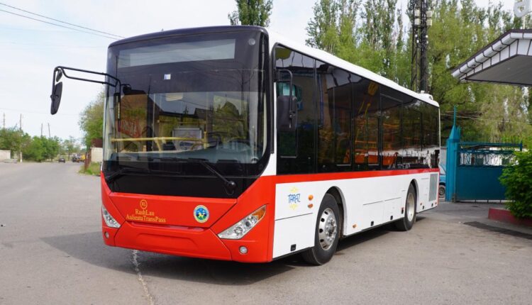 ТАРАЗҒА ТАҒЫ ДА ЖАҢА АВТОБУСТАР КЕЛДІ