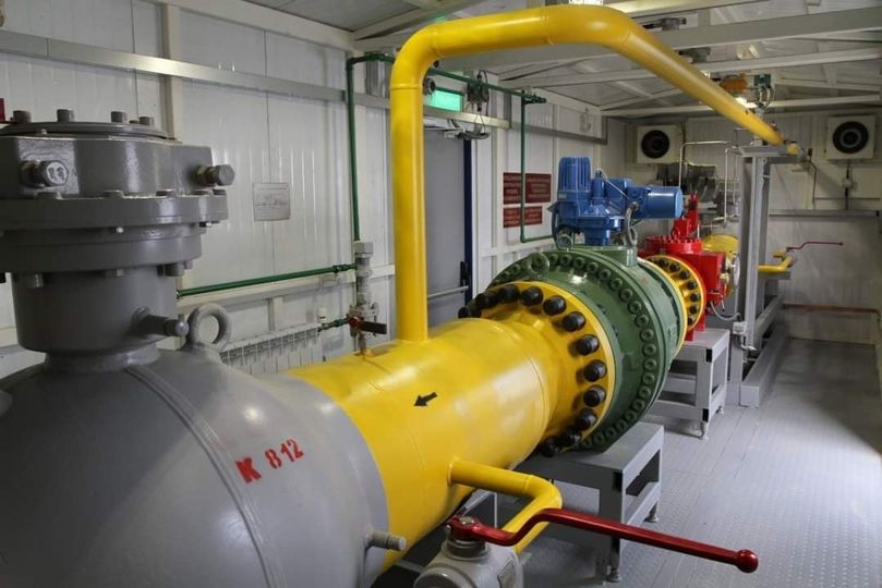 ТАЛАСТА «БИЛІКӨЛ» ГАЗ ТАРАТУ СТАНЦИЯСЫНЫҢ ҚҰРЫЛЫСЫ ЖҮРГІЗІЛУДЕ