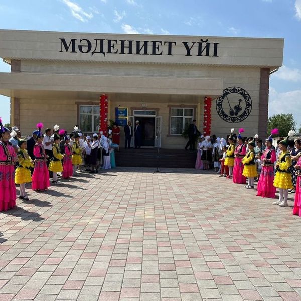 ӨРНЕК АУЫЛЫНДА ЖАҢА МӘДЕНИЕТ ОШАҒЫ АШЫЛДЫ