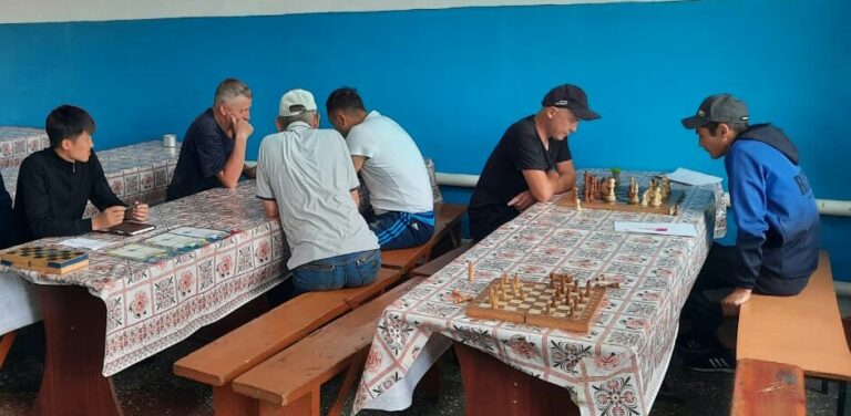 Жазасын өтеушілер арасында шахматтан жарыс өтті