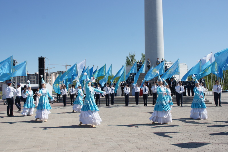 Қарағанды облысы Мемлекеттік рәміздер күнін атап өтуде