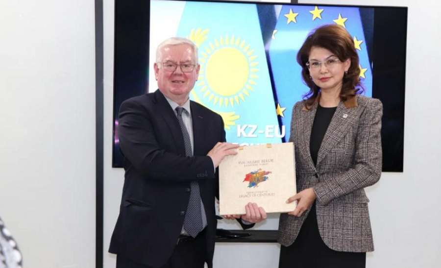 Аида Балаева  Еуропалық одақ   өкілдерімен  кездесті