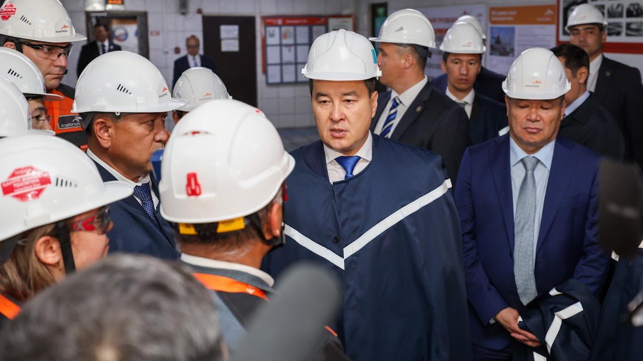 Әлихан Смайылов «АрселорМиттал Теміртауды» өндірістегі апаттарды азайту бойынша пәрменді шаралар қабылдауға шақырды
