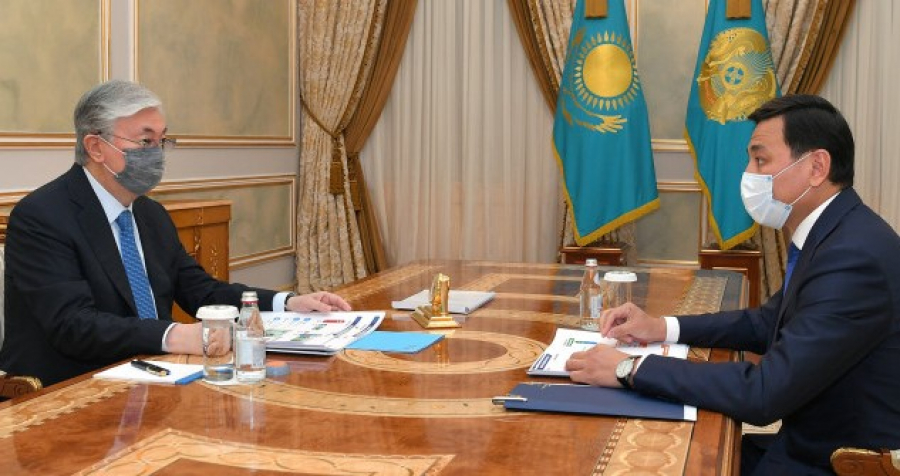 Мемлекет басшысы Нұр-Сұлтан  қаласының әкімін қабылдады