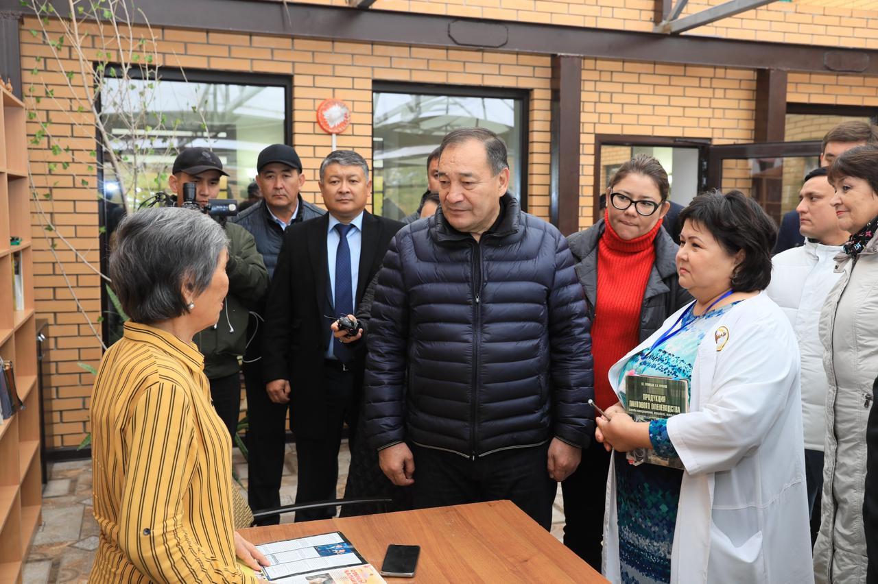 Ералы Тоғжанов Мәртөк ауданына барды