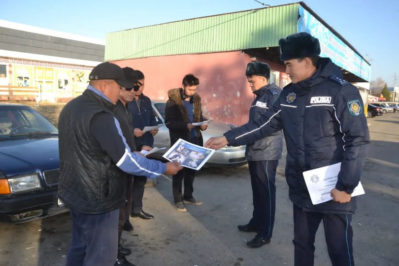 ЖОЛ АПАТЫНЫҢ АЛДЫН АЛҒАН АУДАН ПОЛИЦЕЙЛЕРІ