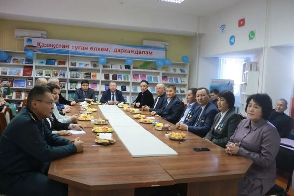 ЖЕЛТОҚСАН ОҚИҒАСЫНА  ҚАТЫСУШЫЛАРЫМЕН КЕЗДЕСУ ӨТТІ