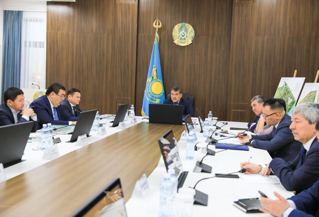 Тараз қаласындағы бірқатар аумақтың құрылыс жоспары қаралды