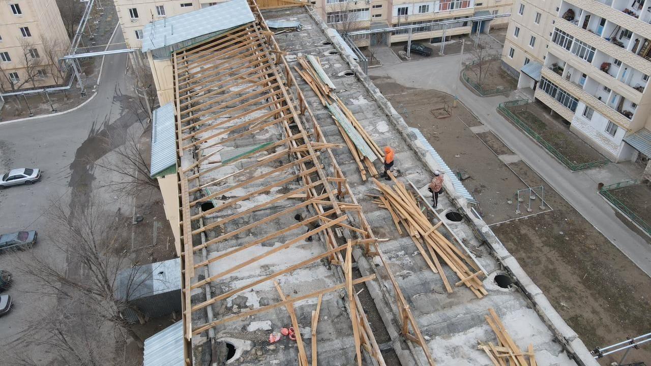 Қалпына келтіру жұмыстары қарқынды жүруде