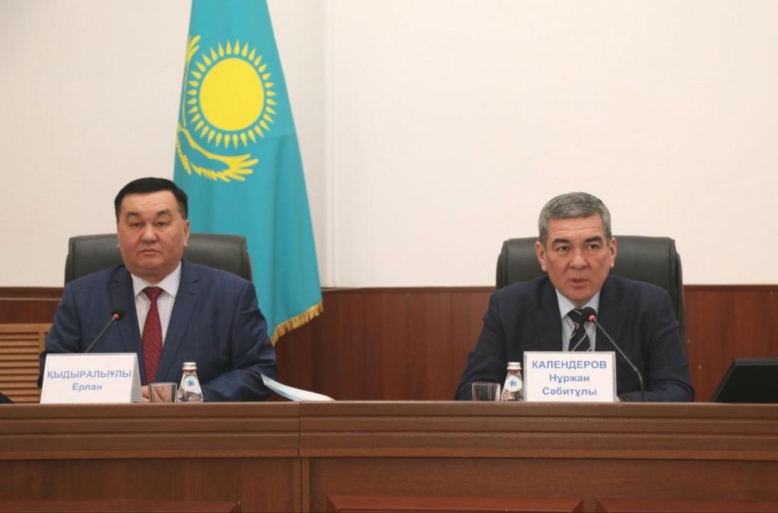 Жамбыл ауданындағы жоспарлы жұмыстардың нәтижесі қаралды