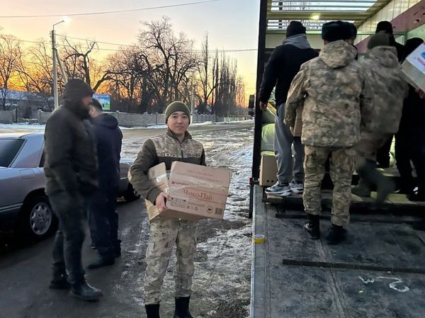 ТҮРКИЯҒА  ЕКІНШІ ГУМАНИТАРЛЫҚ КӨМЕК ЖІБЕРІЛДІ