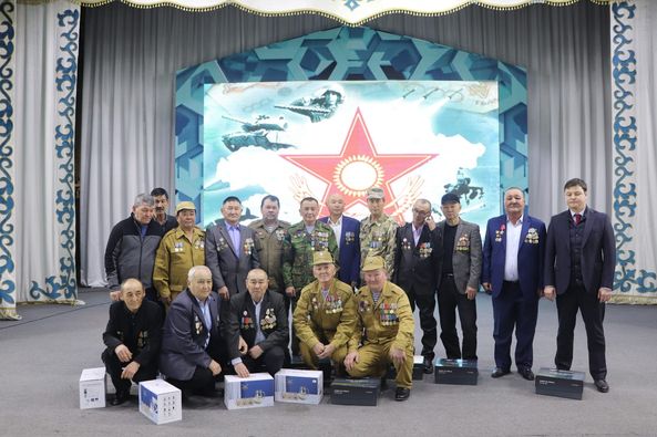 САРЫСУДА АУҒАН СОҒЫСЫНЫҢ АРДАГЕРЛЕРІНЕ ҚҰРМЕТ КӨРСЕТІЛДІ
