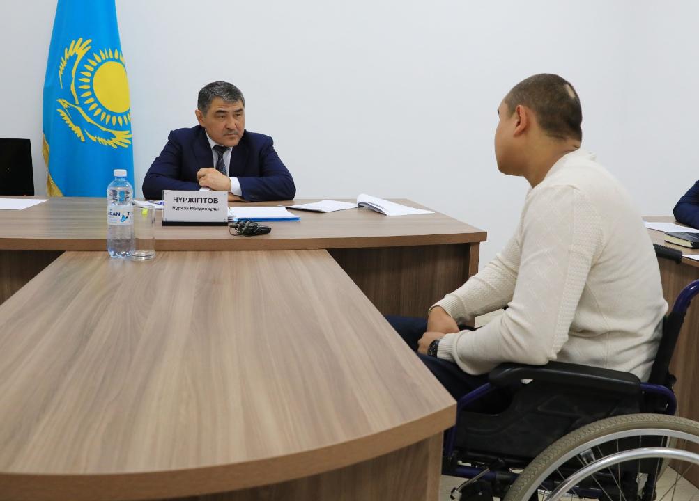 Облыс әкімінің азаматтарды жеке қабылдауы өтті