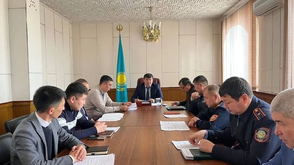 ﻿Талас ауданында терроризмге қарсы комиссия отырысы өтті