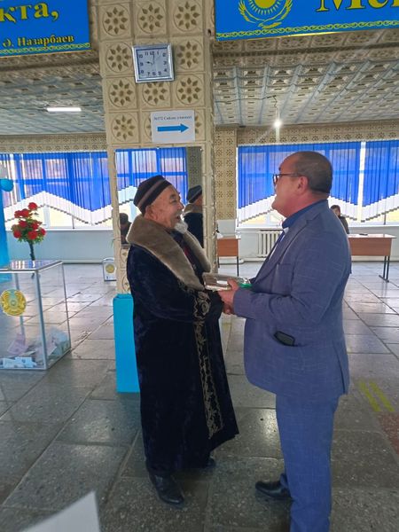 САРЫСУЛЫҚ САЙЛАУШЫЛАР БЕЛСЕНДІЛІК ТАНЫТТЫ