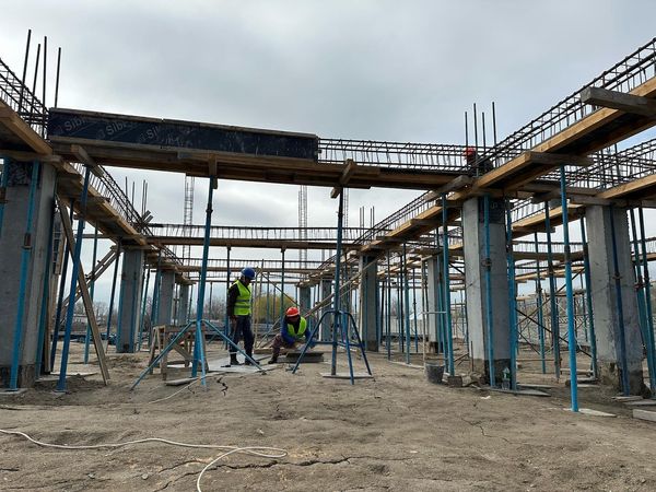 Спорт кешенінің құрылысы талапқа сай жасалуда