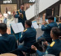 ҚР Ұлттық ұланы 5513 әскери бөлімінің оркестрі Тараз жұртын Отан қорғаушылар күнімен қуантты