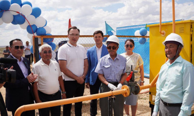 АҚТӨБЕДЕ БІРНЕШЕ  АУЫЛҒА ГАЗ ТАРТЫЛДЫ
