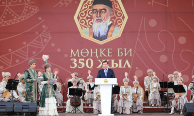 Мөңке бидің 350 жылдық мерейтойына орай этноауыл түзілді 