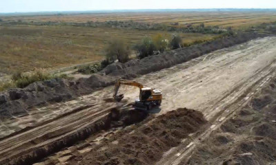 Түркістан облысында ұзындығы 15 шақырым болатын каналдың реконструкциясы басталды